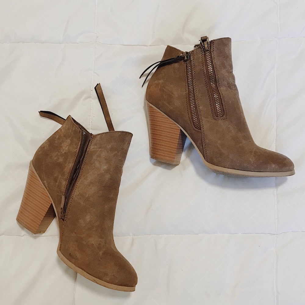 Tan Booties
